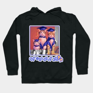 Cat Graduation Hoodie